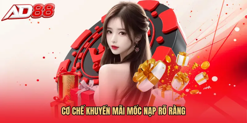 Cơ chế Khuyến mãi mốc nạp rõ ràng