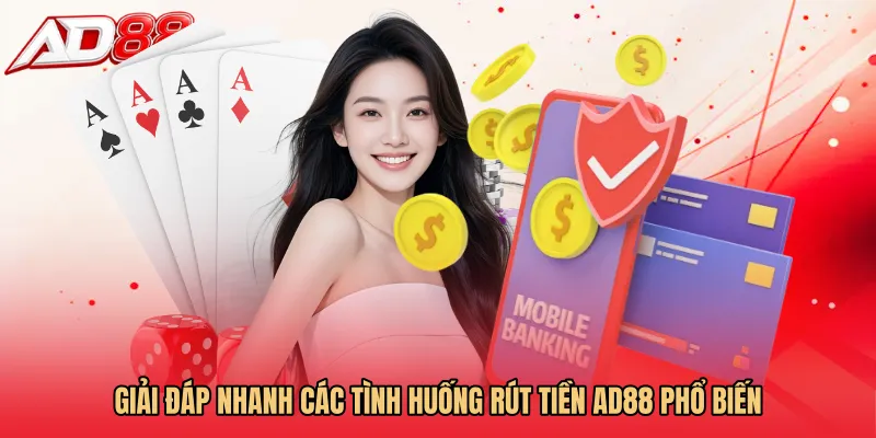 Giải đáp nhanh các tình huống Rút tiền AD88 phổ biến